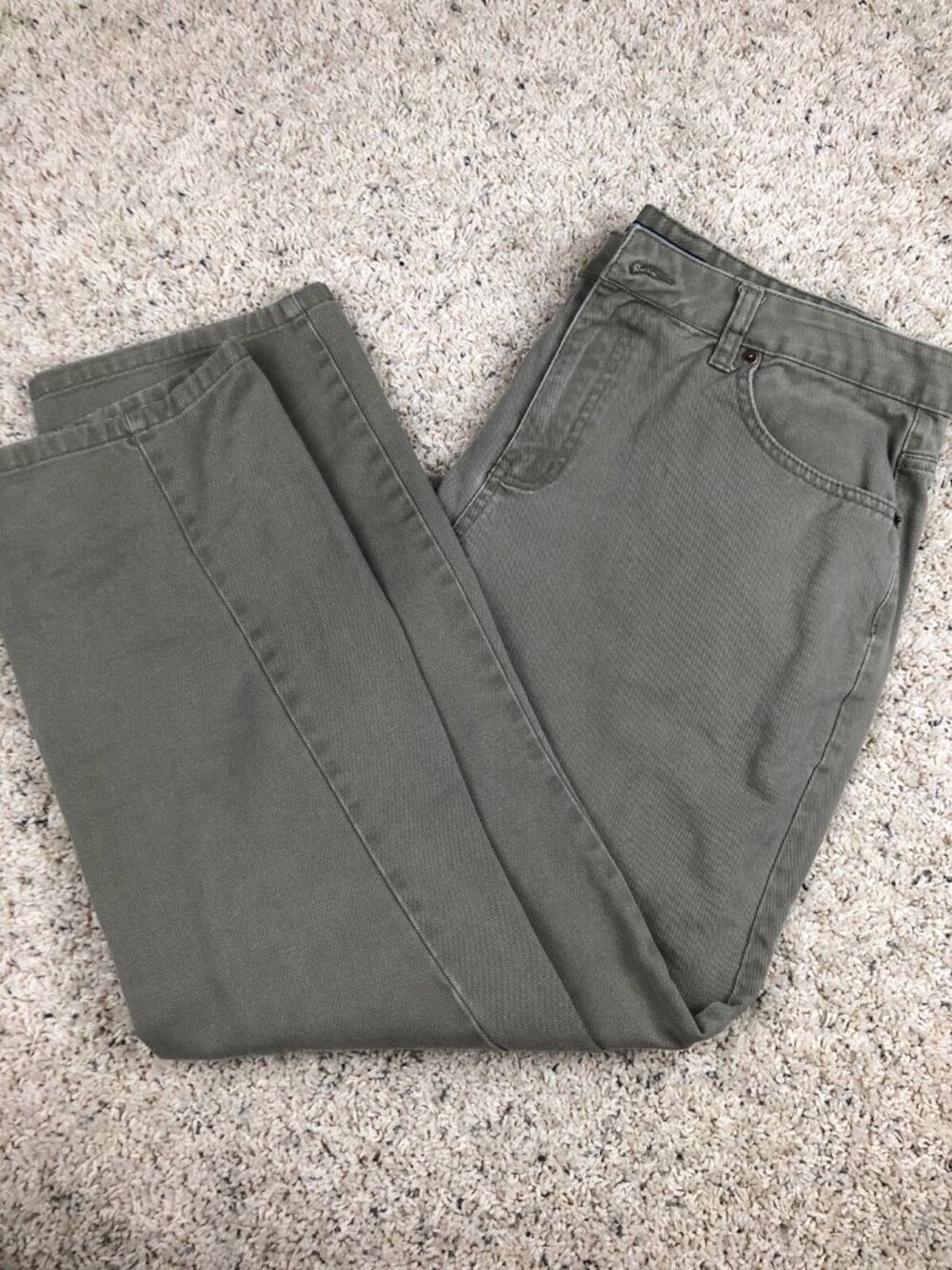 Bill Blass Jeans Womens Sz 12 Easy Fit Brown Cotton Bill Glass Jeans Wear